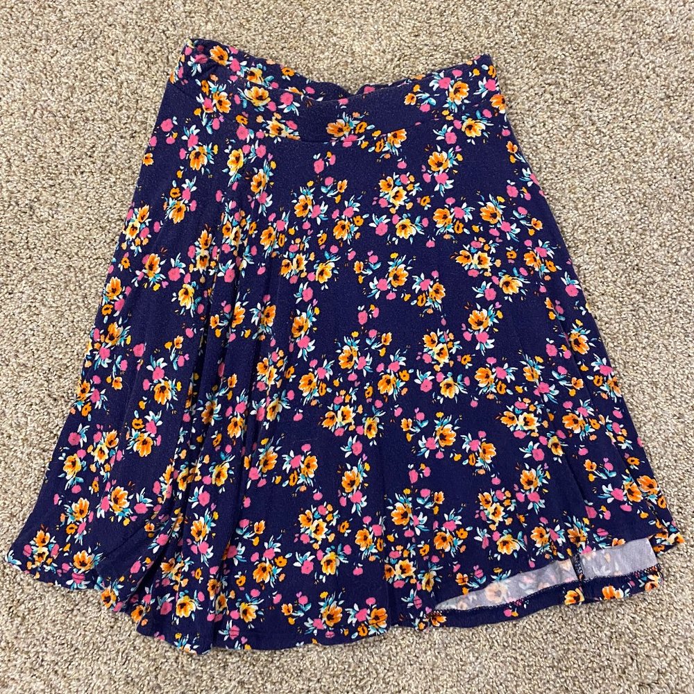 Floral Skater Skirt
